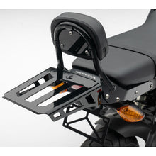 Mini Round Sissy Bar W/Pad Black Hon Grom