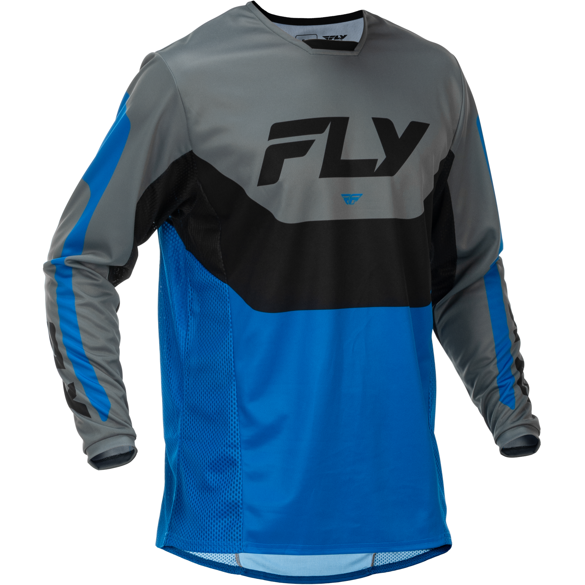 Kinetic Jersey Blue/Grey/Black Lg