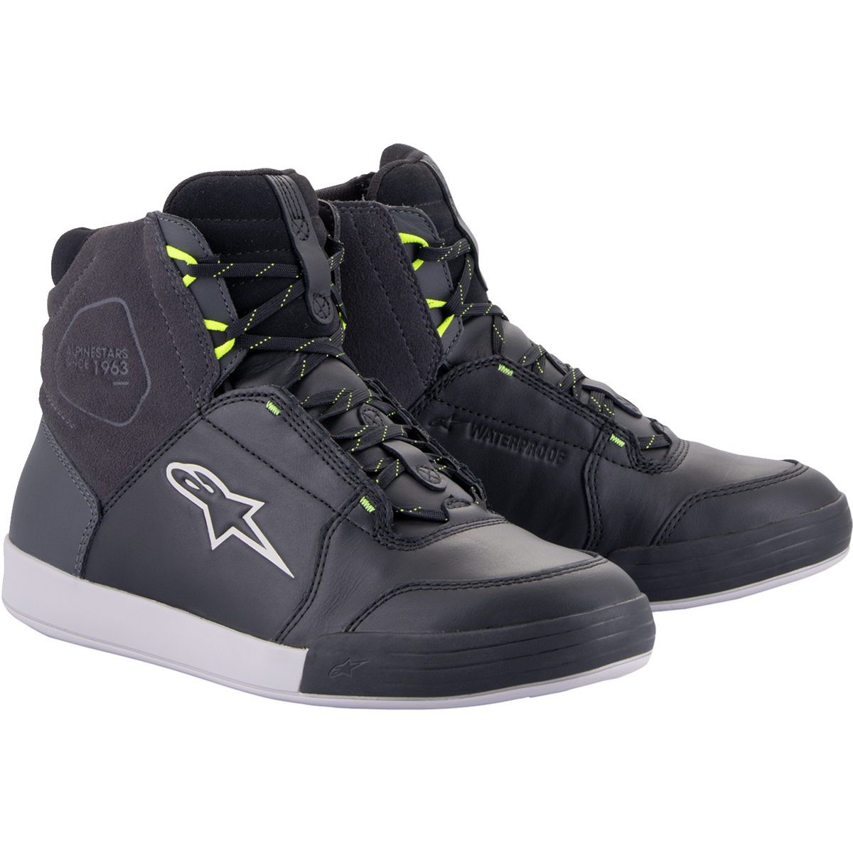 ALPINESTARS Chrome Shoes - Waterproof - Black/Gray - US 10 / EU 43 25431231015-10