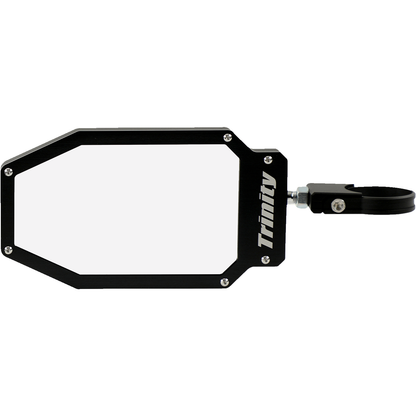 TRINITY RACING Mirror - Apex - Side View - Rectangle - Black TR-M1000-01