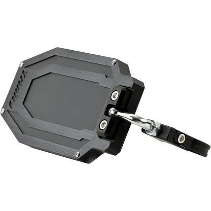 TRINITY RACING Mirror - Apex - Side View - Rectangle - Black TR-M1000-01