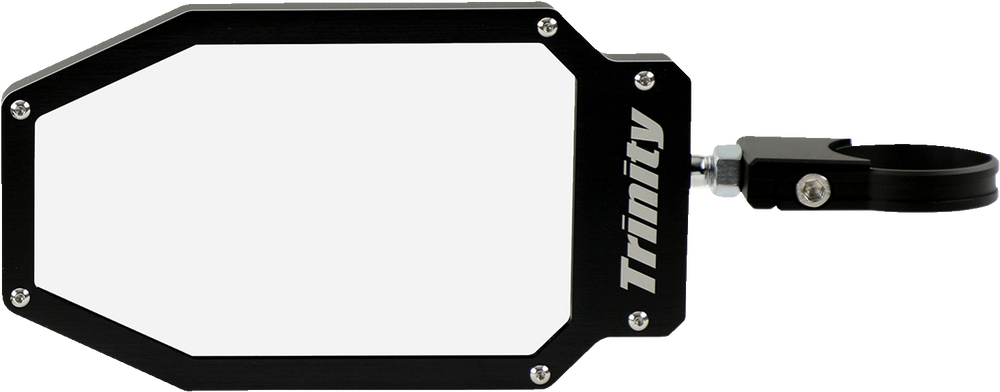TRINITY RACING Mirror - Apex - Side View - Rectangle - Black TR-M1000-02