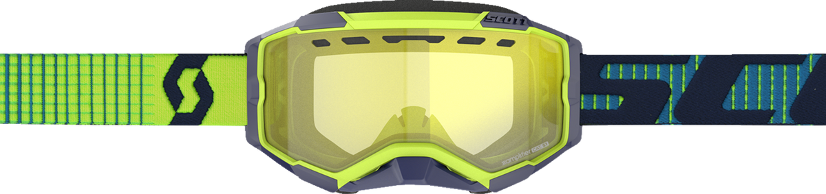 SCOTT Fury Snow Cross Goggle - Blue/Yellow - Yellow Lens 278605-1054029