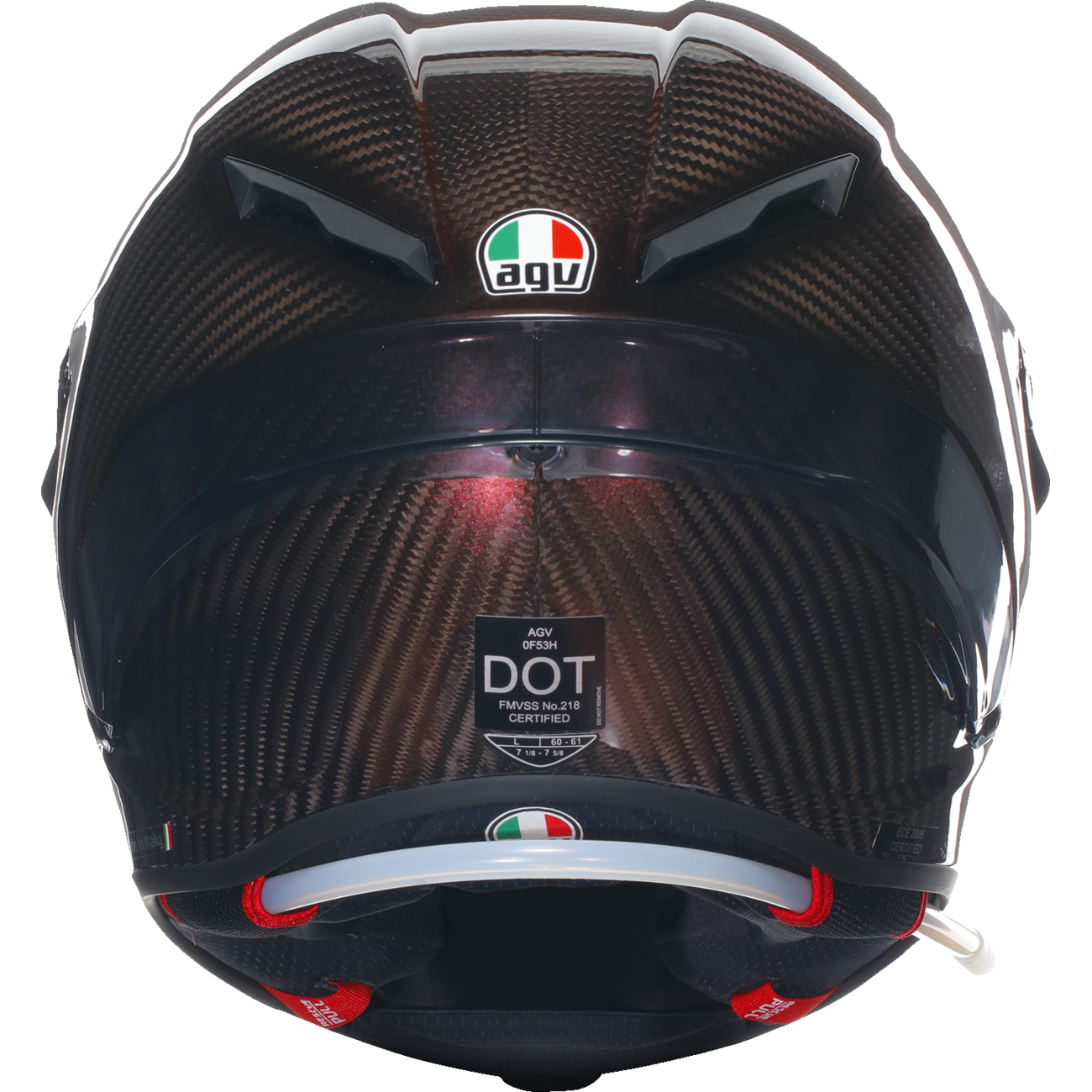 AGV Pista GP RR Helmet - Red Carbon - Large 2118356002011L