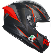 AGV K6 S Helmet - Slashcut - Black/Gray/Red - 2XL 21183950020142X