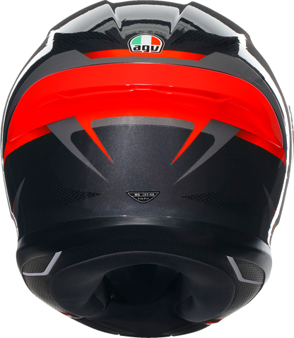 AGV K6 S Helmet - Slashcut - Black/Gray/Red - XL 2118395002014XL