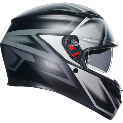 AGV K3 Helmet - Compound - Matte Black/Gray - XL 2118381004008XL