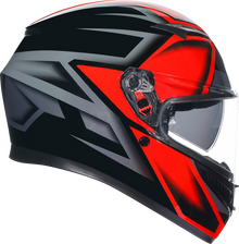 AGV K3 Helmet - Compound - Black/Red - Medium 2118381004009M