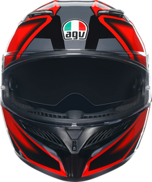 AGV K3 Helmet - Compound - Black/Red - Medium 2118381004009M