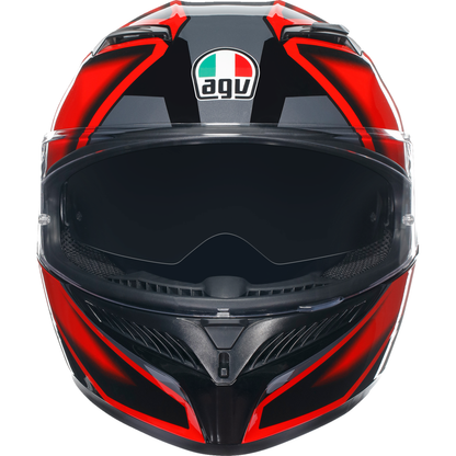 AGV K3 Helmet - Compound - Black/Red - XL 2118381004009XL
