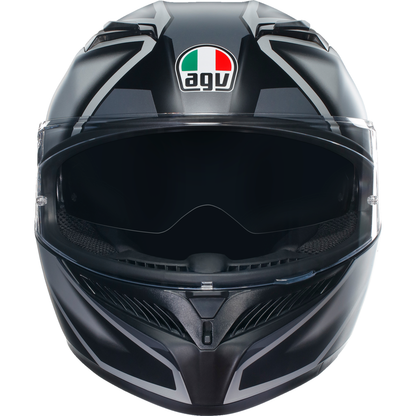 AGV K3 Helmet - Compound - Matte Black/Gray - XL 2118381004008XL