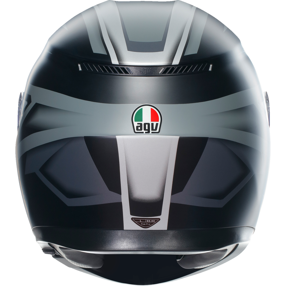 
                      
                        AGV K3 Helmet - Compound - Matte Black/Gray - 2XL 21183810040082X
                      
                    