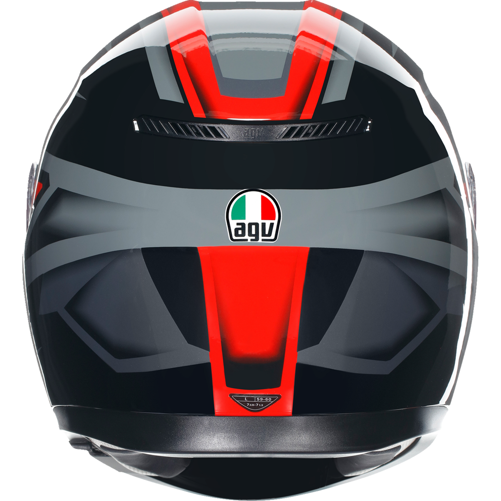 
                      
                        AGV K3 Helmet - Compound - Black/Red - XL 2118381004009XL
                      
                    