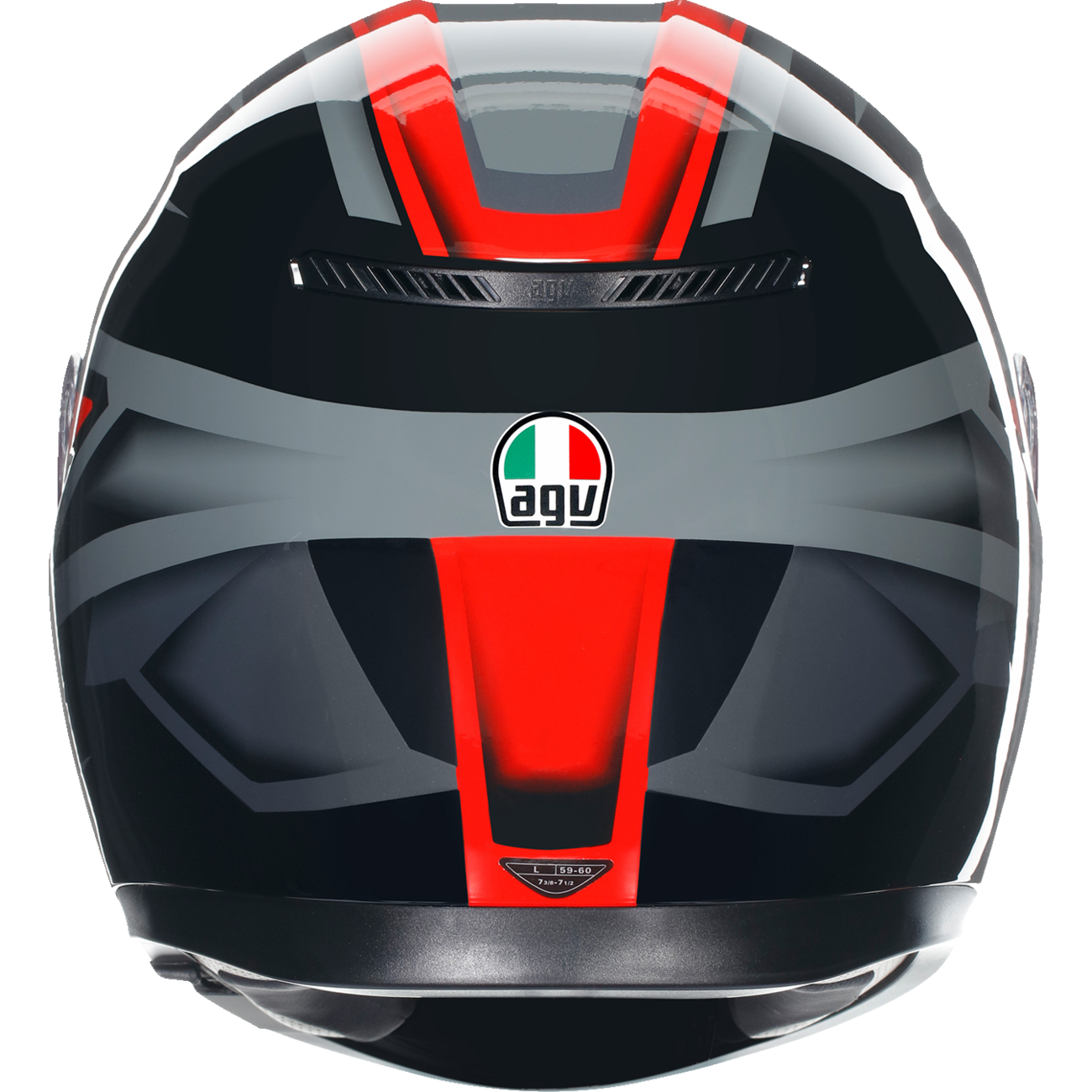 AGV K3 Helmet - Compound - Black/Red - XL 2118381004009XL