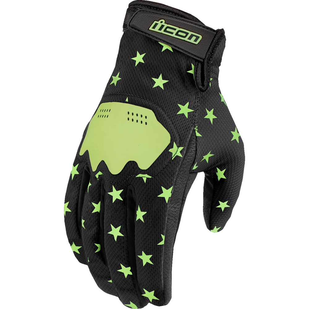 ICON Hooligan* Old Glory Gloves - Glow - Small 3301-4692