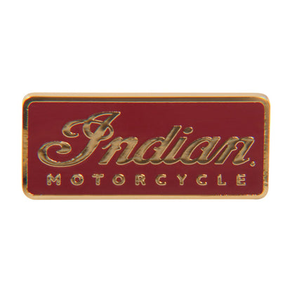 Indian Motorcycle Red Logo Pin Badge