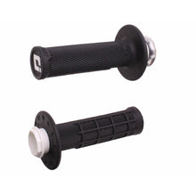 Micro X Lock On Grips Half Waffle Black/Silver