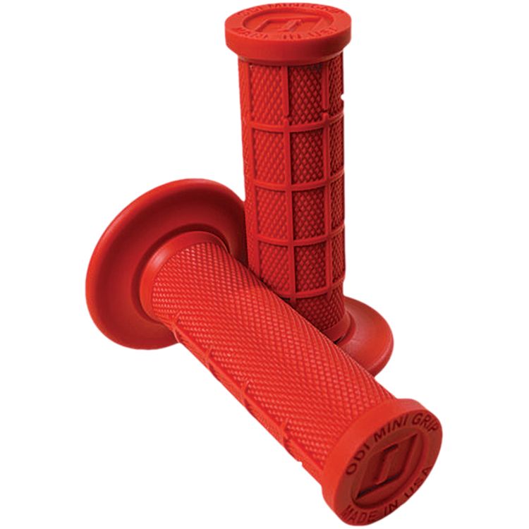 Mini Mx Half Waffle Grips Red