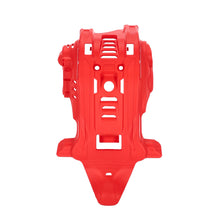 Skid Plate Hon Red