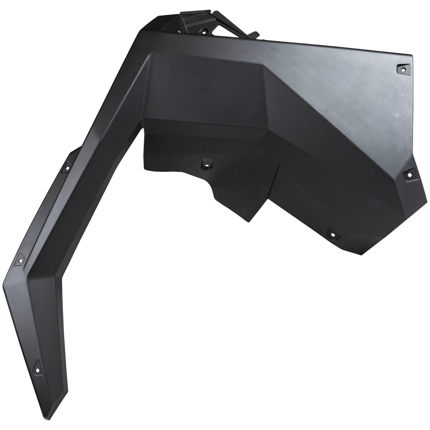 Polaris RZR Flare Fender, Front, Left, Gloss Black, Genuine OEM Part 5455175-070, Qty 1
