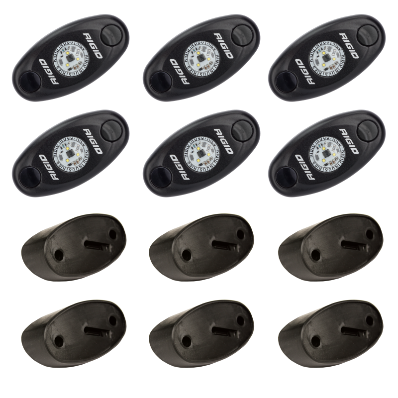 
                      
                        Rigid Industries Rock Light Kit- Cool White (6 lights)
                      
                    