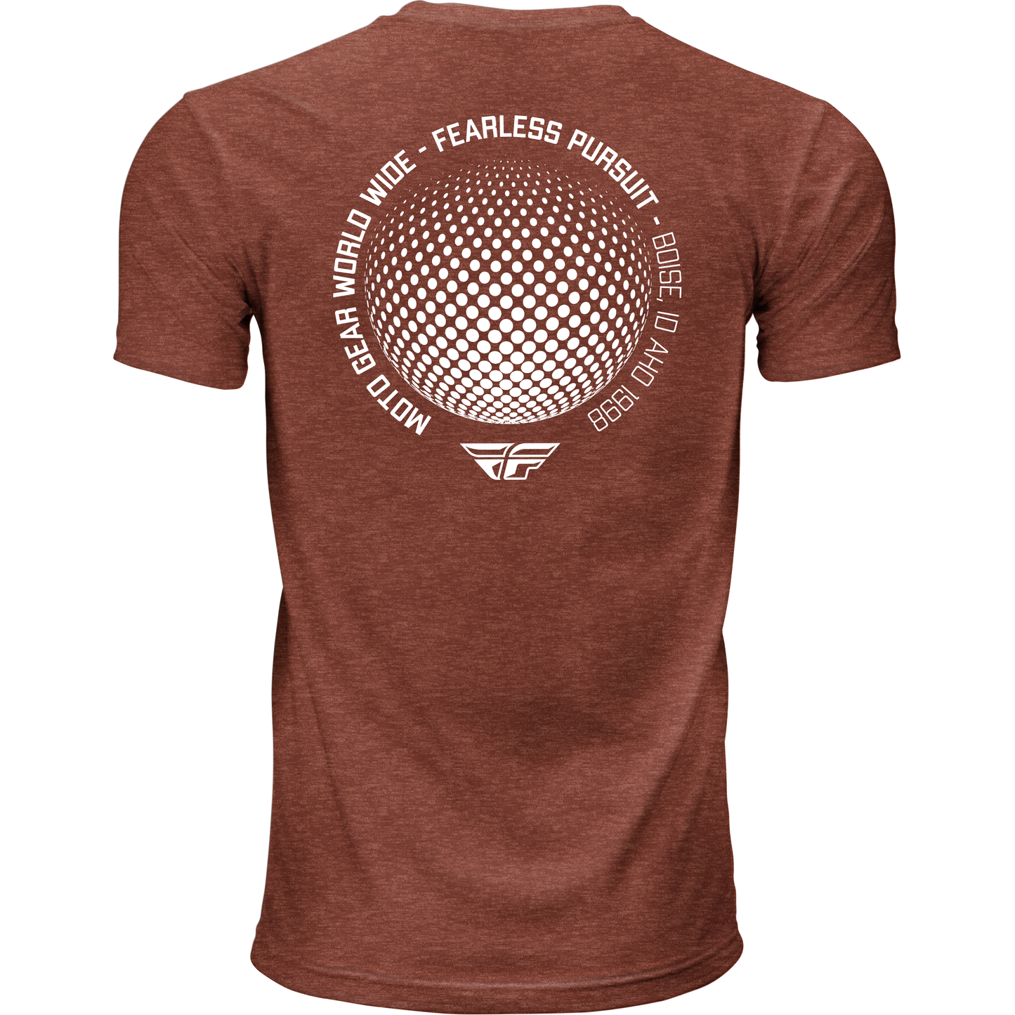 Fly Worldwide Tee Red Sm