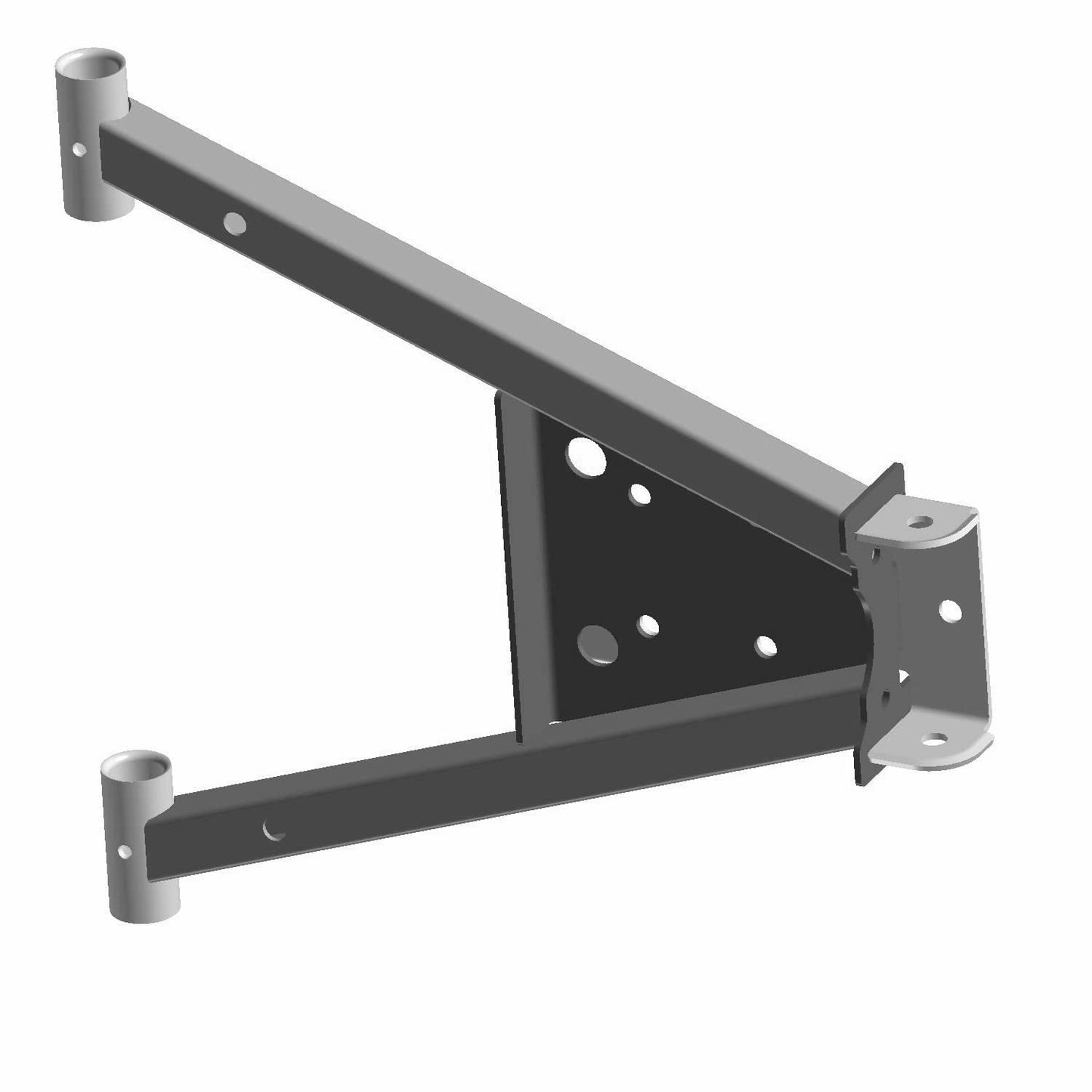 Polaris Ranger Control Arm Weld, Upper, Left, Matte Black, Genuine OEM Part 1020797-458, Qty 1