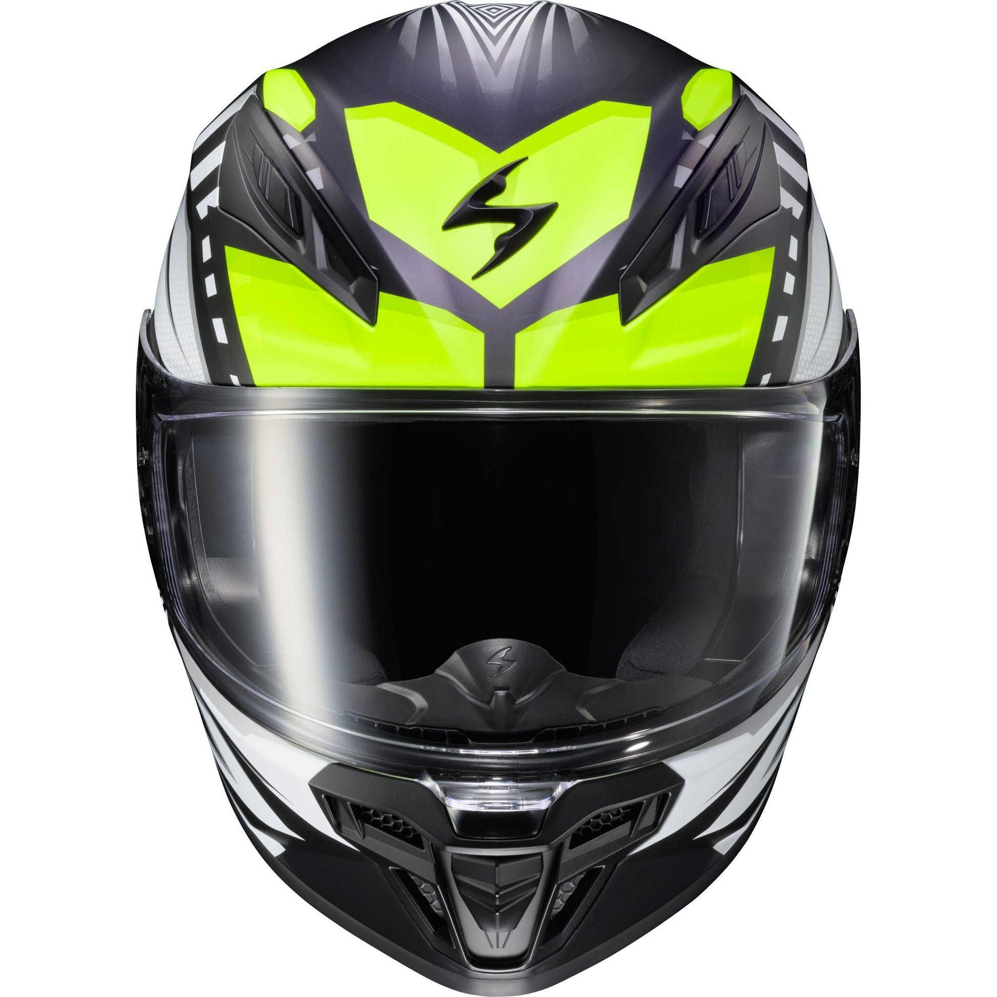 Exo R430 Full Face Helmet Head Trip Hi Viz Sm