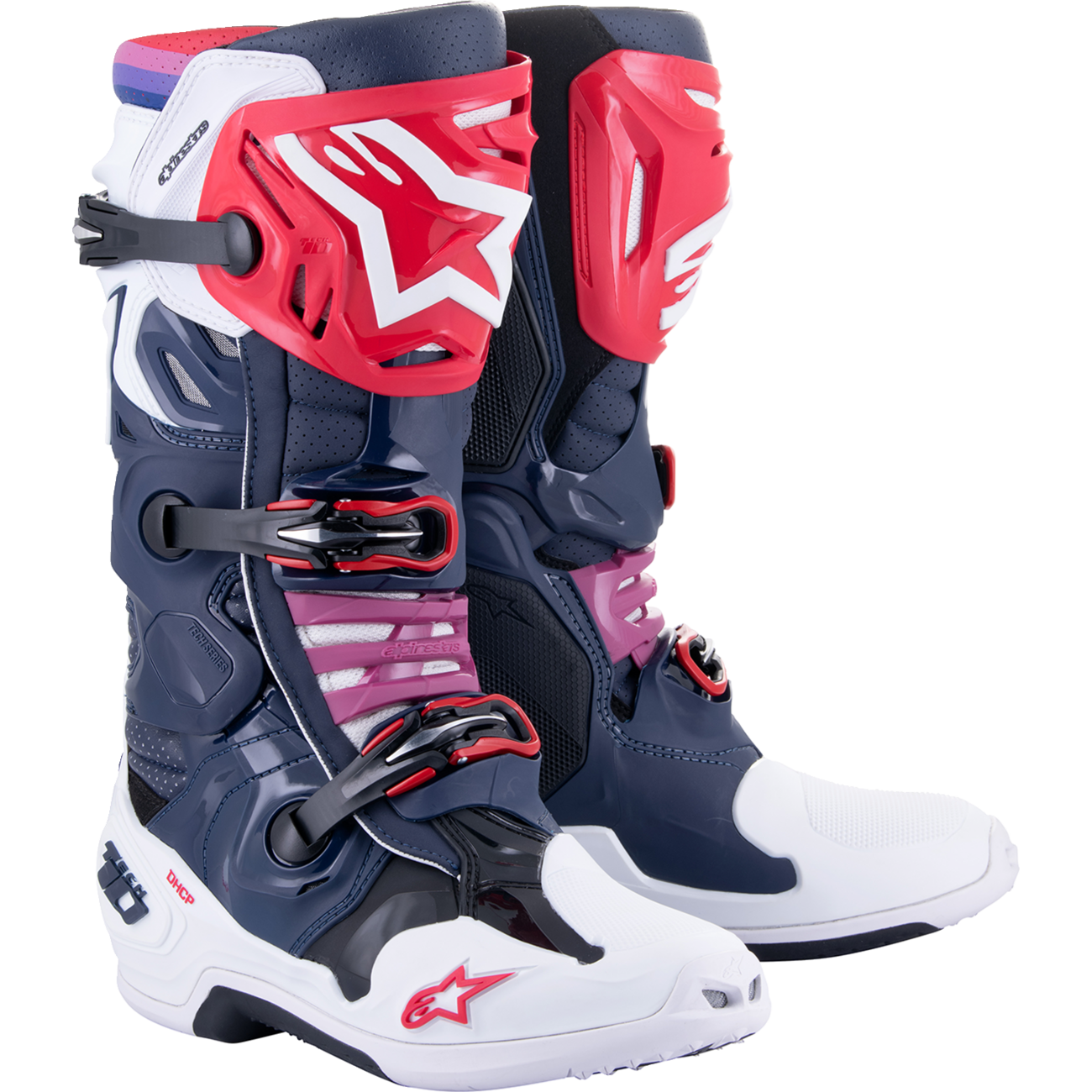 ALPINESTARS Tech 10 Supervented Boots - Rainbow - US 13 / EU 48 2010520-7062-13