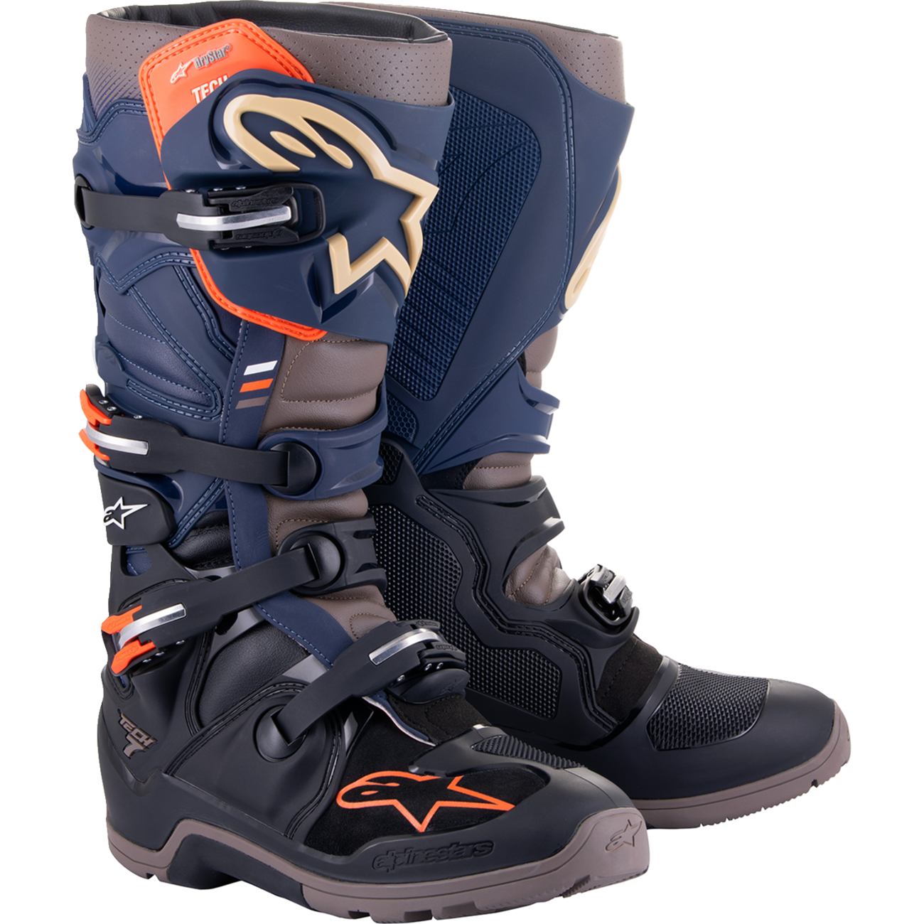ALPINESTARS Tech 7 Enduro Drystar? Boots - Navy/Gray - US 7 / EU 40.5 2012620-1373-7