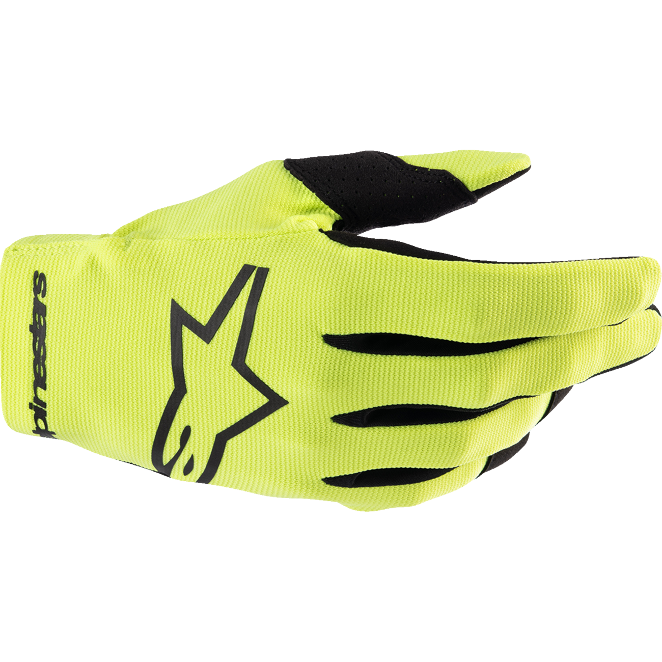 ALPINESTARS Youth Radar Gloves - Fluo Yellow/Black - Large 3541824-551-L