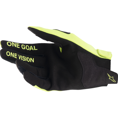 ALPINESTARS Youth Radar Gloves - Fluo Yellow/Black - 2XS 3541824-551-2X