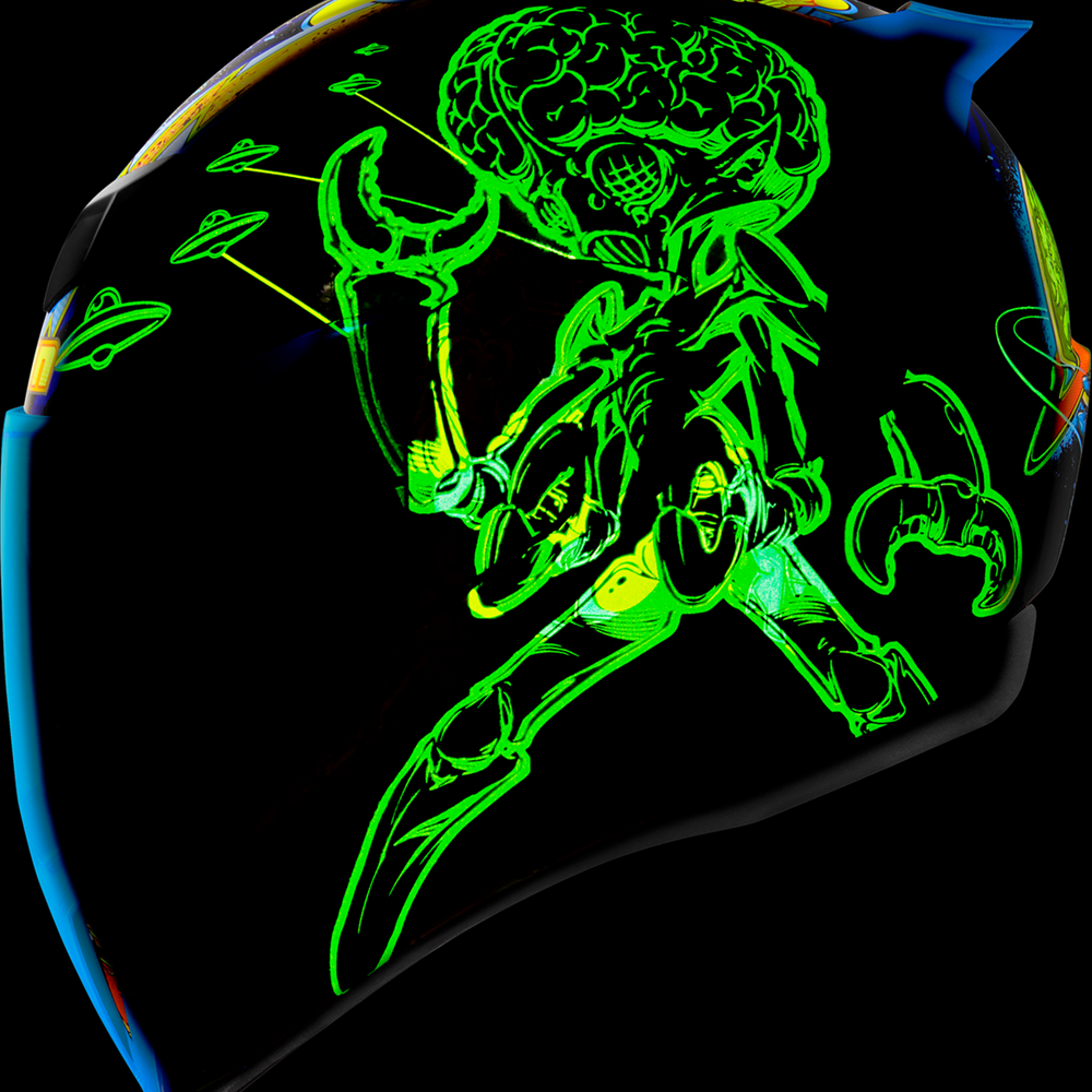 
                      
                        ICON Airflite* Helmet - Bugoid Blitz - Blue - Large 0101-15549
                      
                    