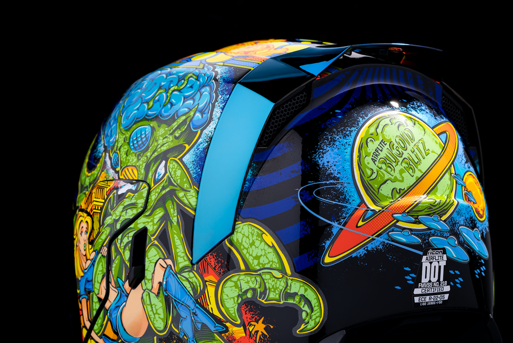 
                      
                        ICON Airflite* Helmet - Bugoid Blitz - Blue - XS 0101-15546
                      
                    