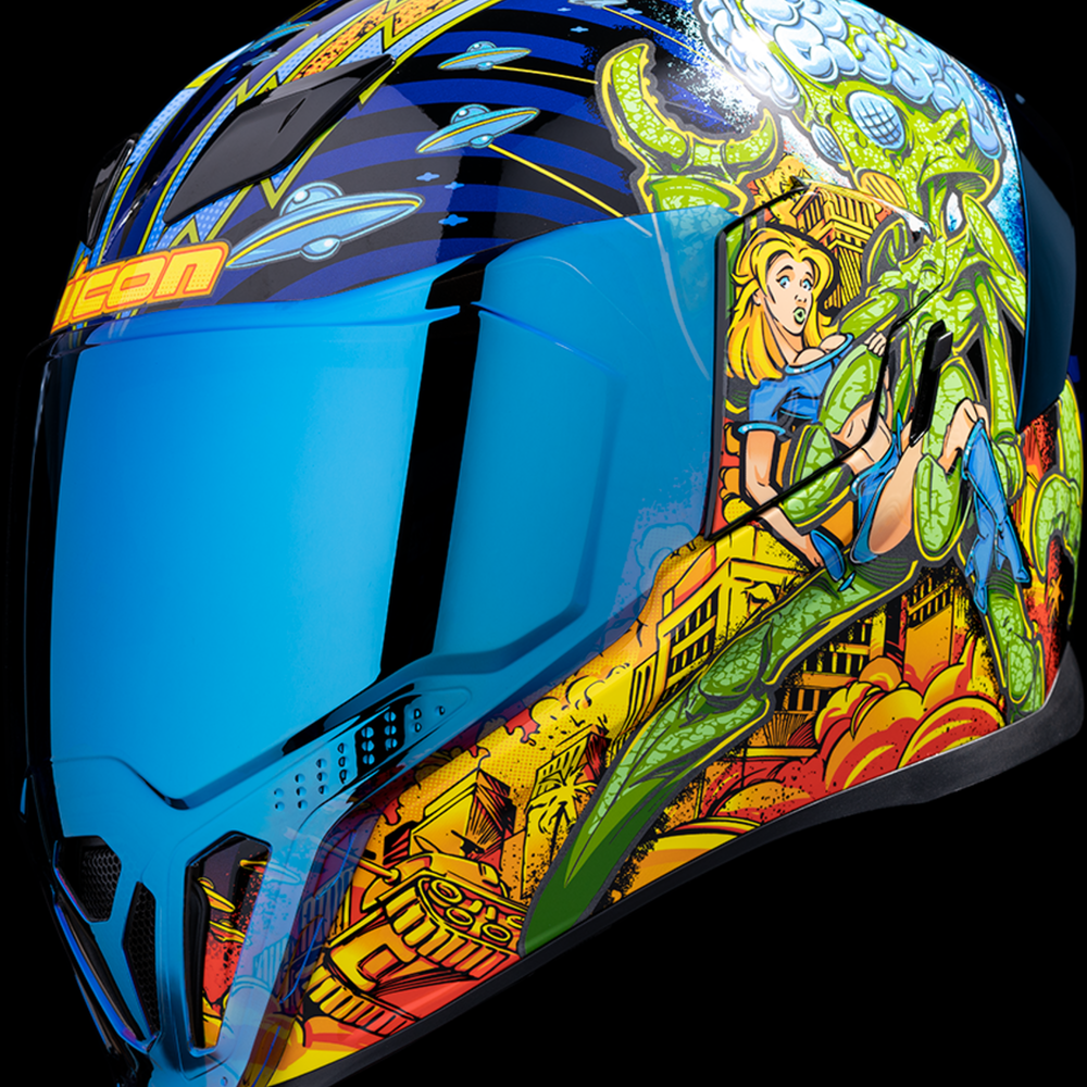 
                      
                        ICON Airflite* Helmet - Bugoid Blitz - Blue - Large 0101-15549
                      
                    