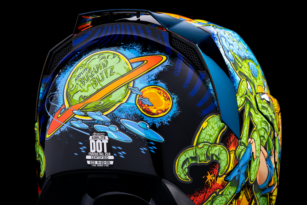 
                      
                        ICON Airflite* Helmet - Bugoid Blitz - Blue - XS 0101-15546
                      
                    