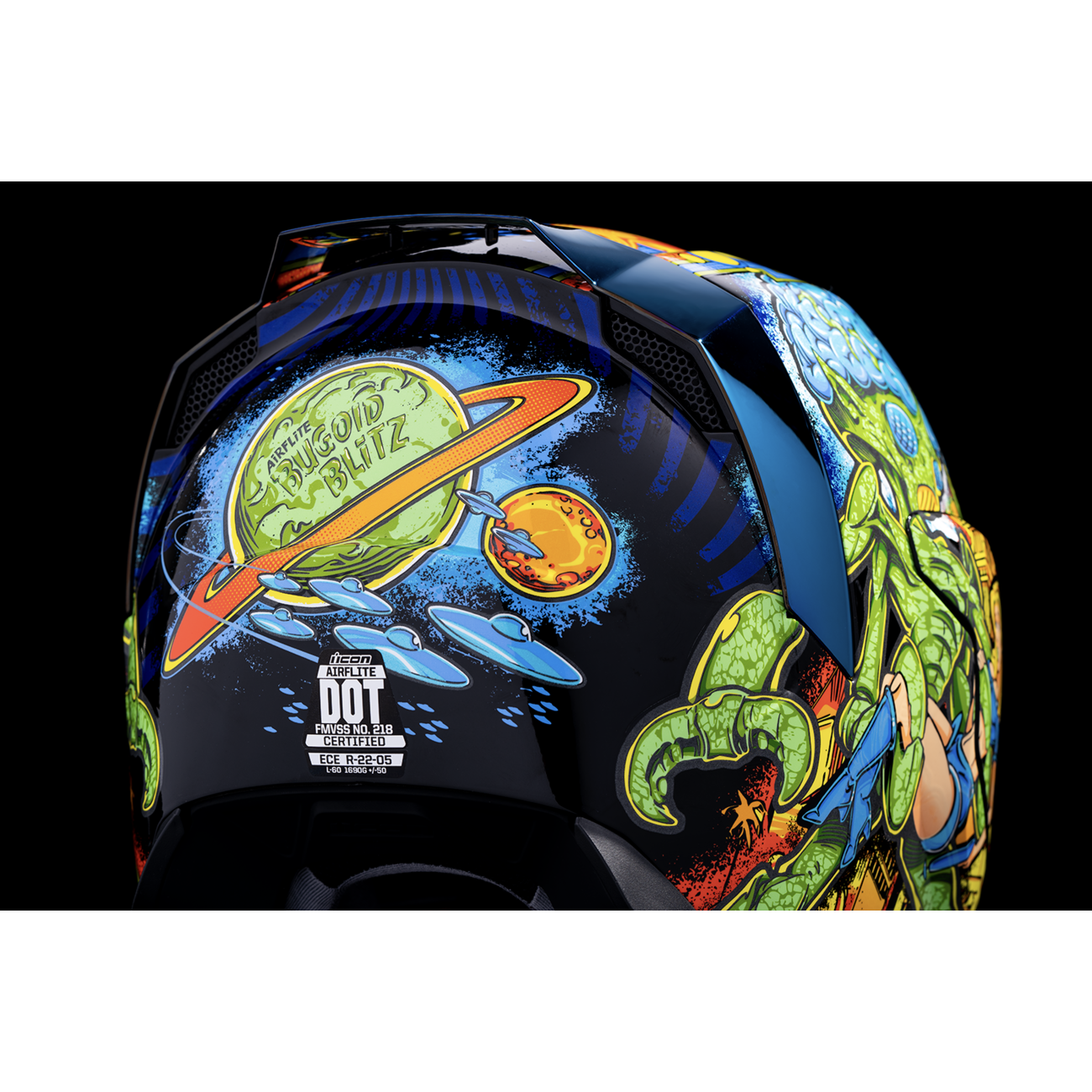 ICON Airflite* Helmet - Bugoid Blitz - Blue - XS 0101-15546