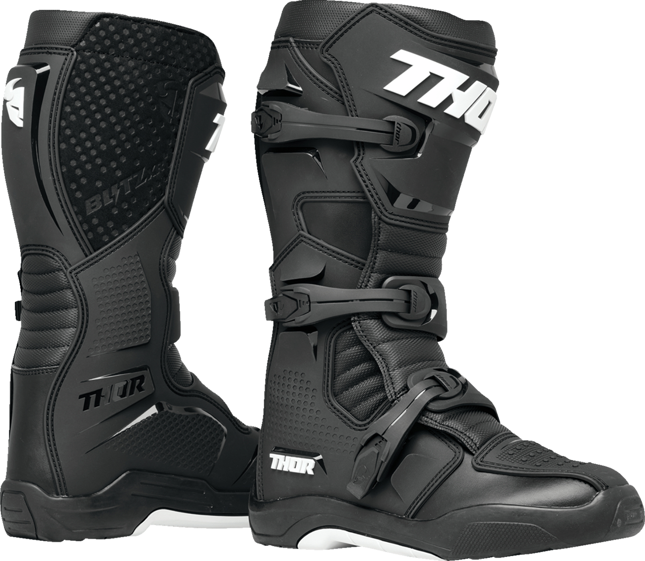 THOR Blitz XR Boots - Black/White - US 7 3410-3073
