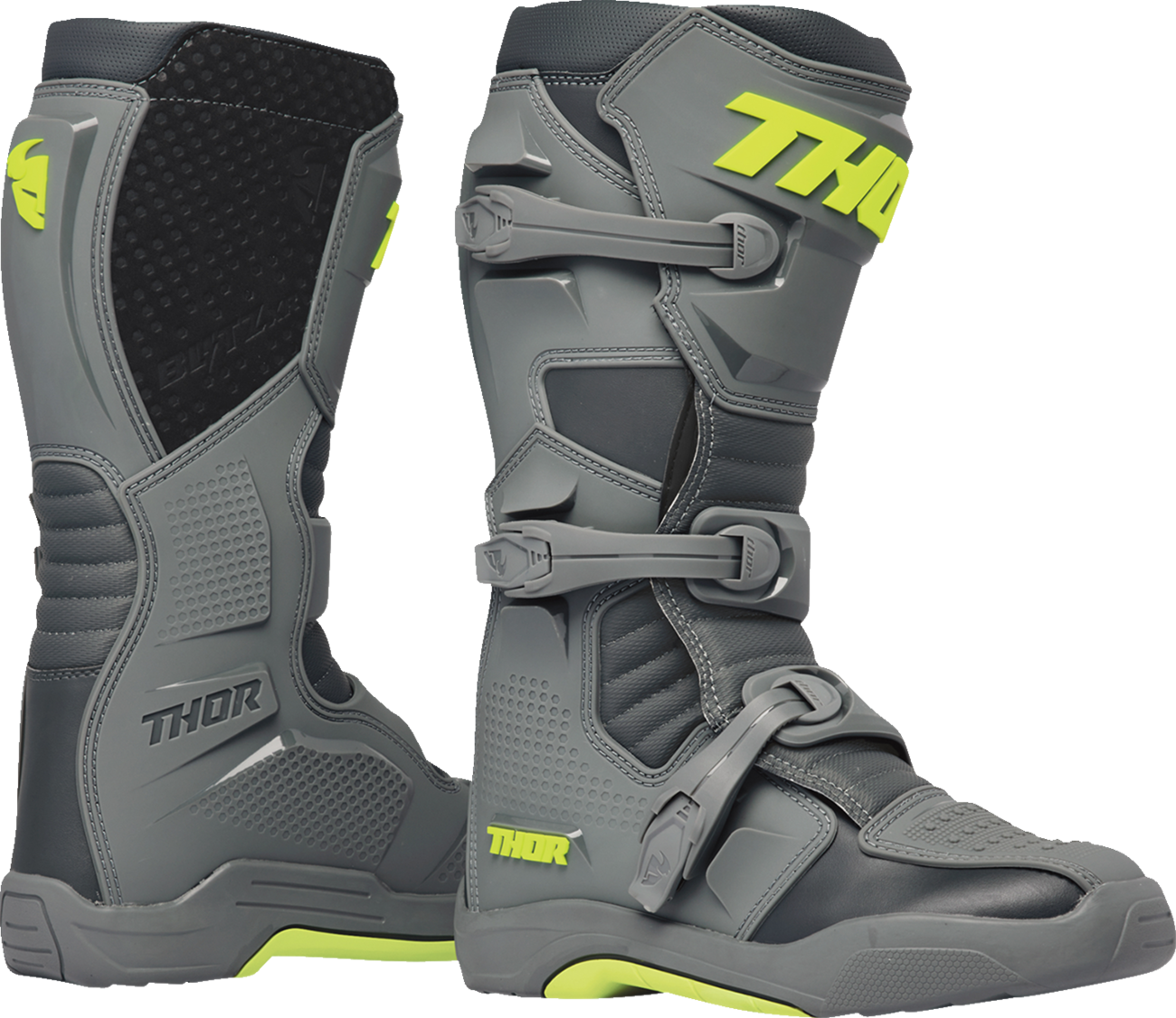 THOR Blitz XR Boots - Gray/Charcoal - US 15 3410-3099
