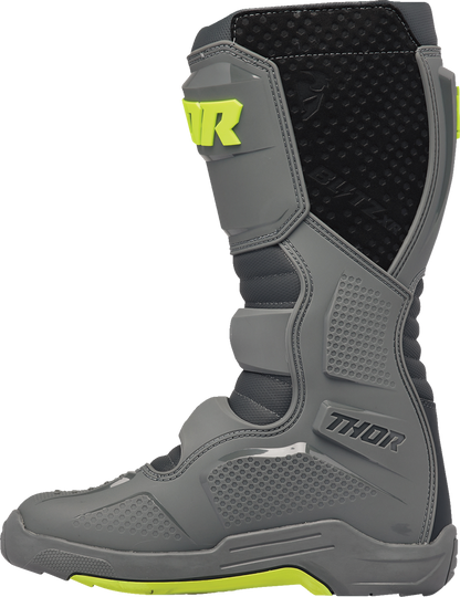 THOR Blitz XR Boots - Gray/Charcoal - US 15 3410-3099
