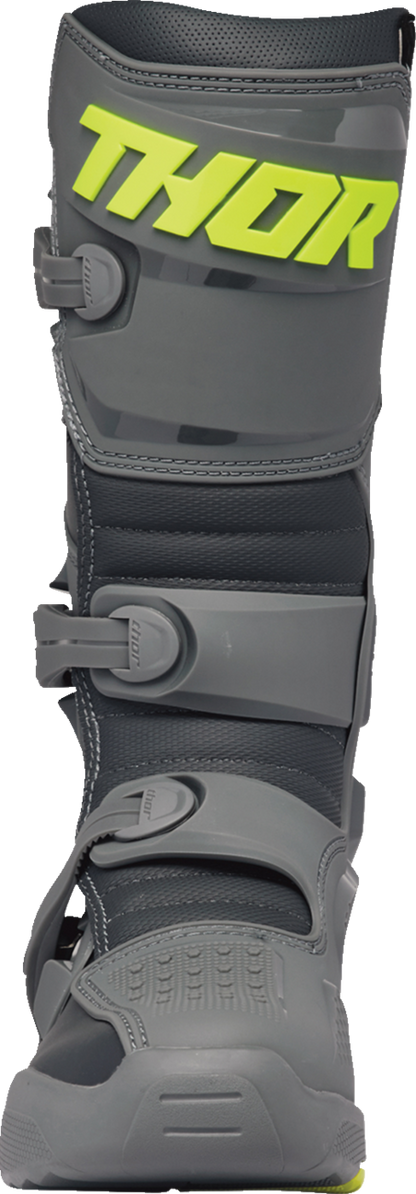 THOR Blitz XR Boots - Gray/Charcoal - US 15 3410-3099