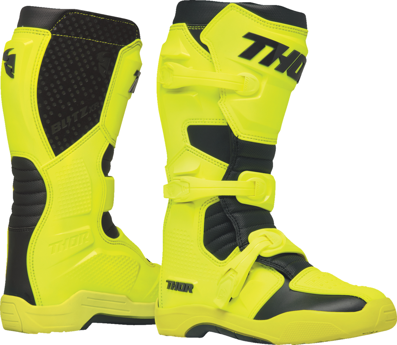 THOR Blitz XR Boots - Acid/Black - US 7 3410-3118