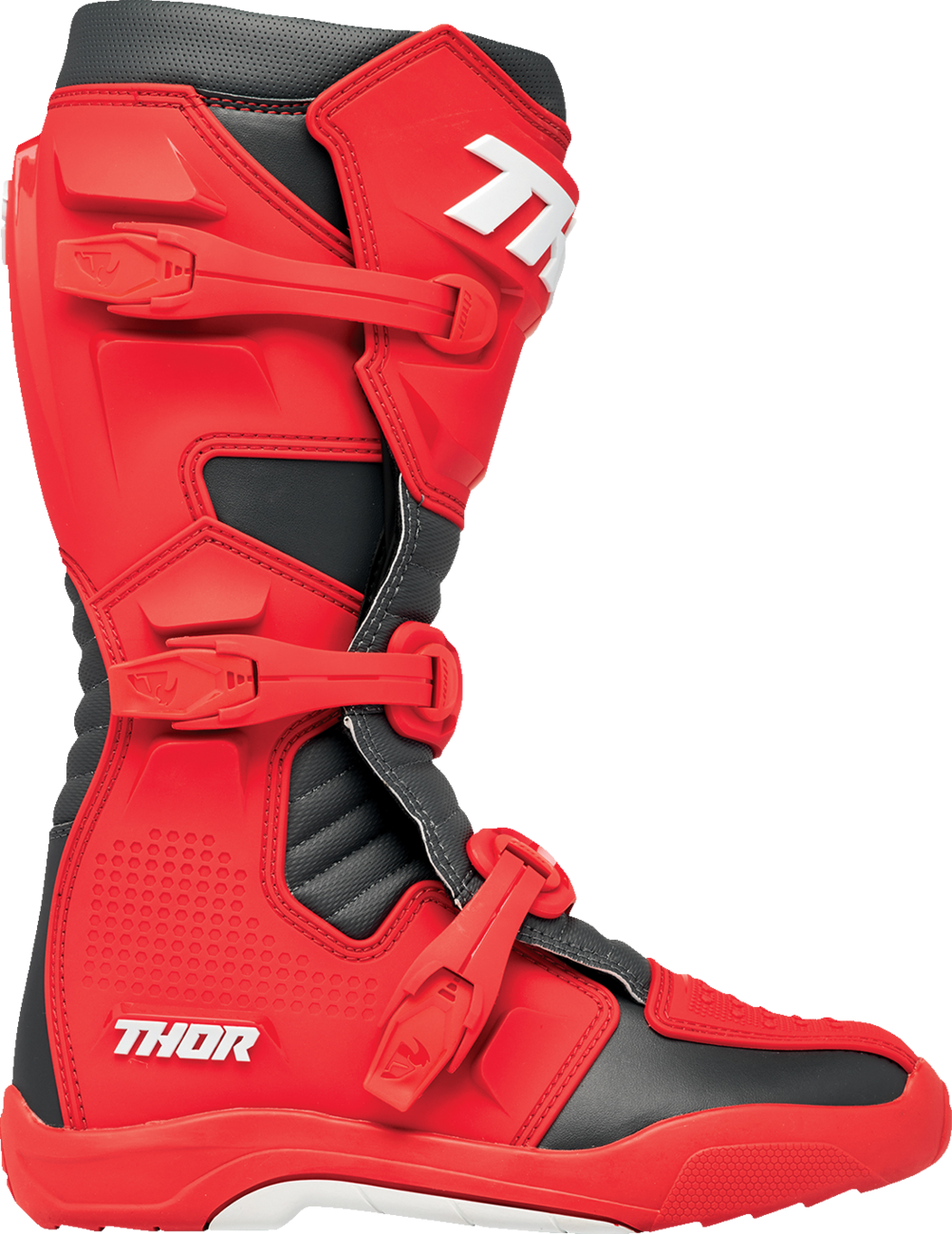 THOR Blitz XR Boots - Red/Charcoal - US 15 3410-3117