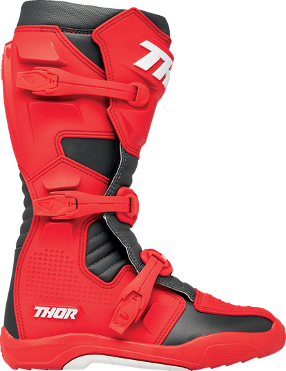 THOR Blitz XR Boots - Red/Charcoal - US 15 3410-3117