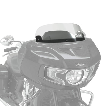Polaris Snowmobile Indian Motorcycle Polycarbonate 11 in. Low Windshield, Tinted - 2883707-02