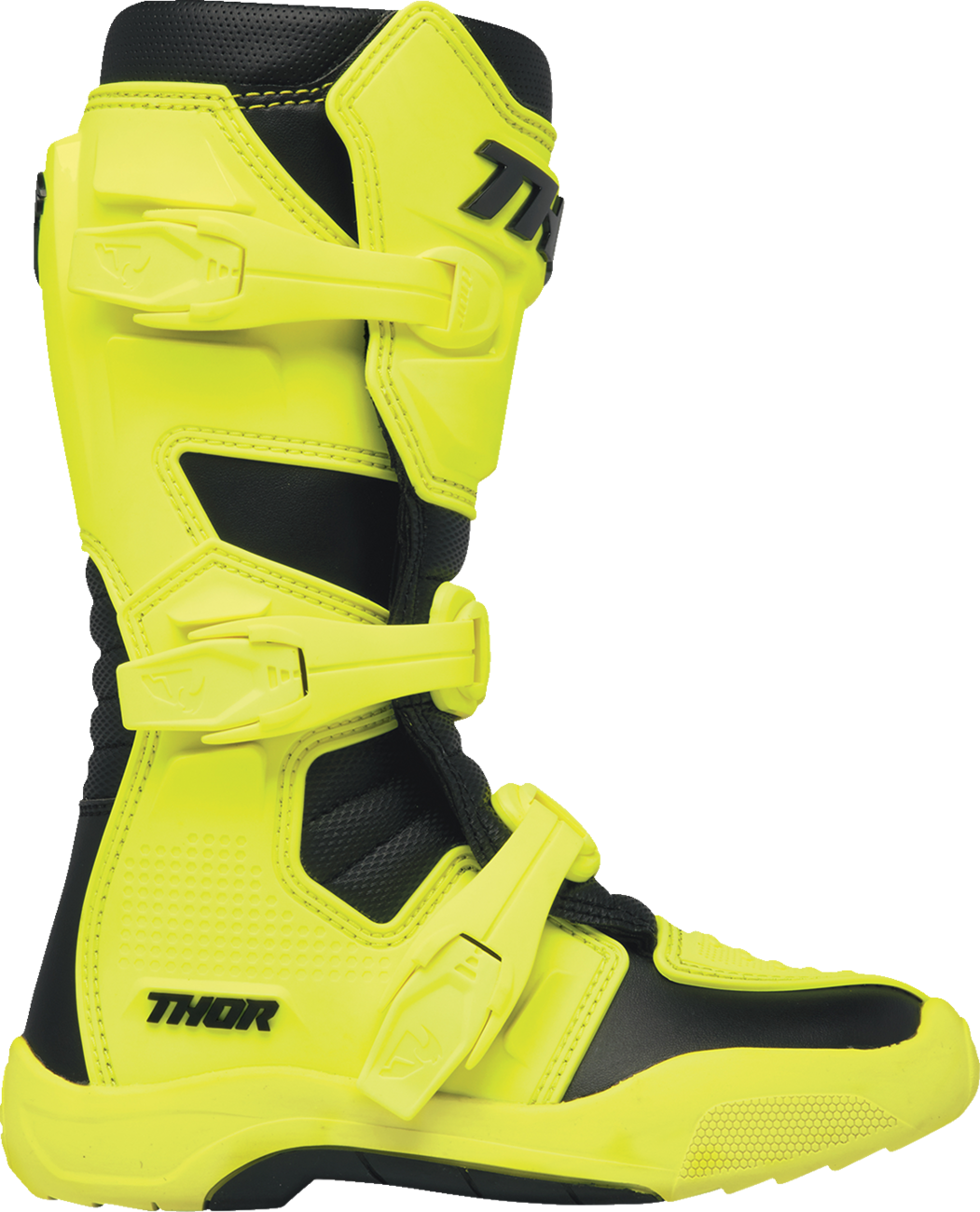 THOR Youth Blitz XR Boots - Acid/Black - US 6 3411-0764