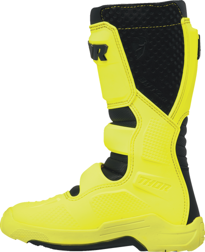 THOR Youth Blitz XR Boots - Acid/Black - US 5 3411-0763
