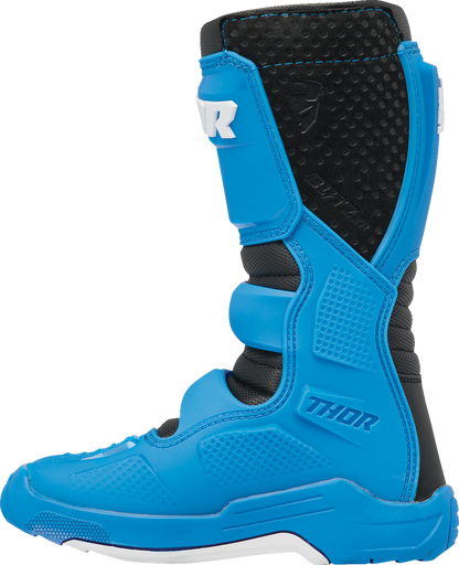 THOR Youth Blitz XR Boots - Black/Blue - US 3 3411-0733