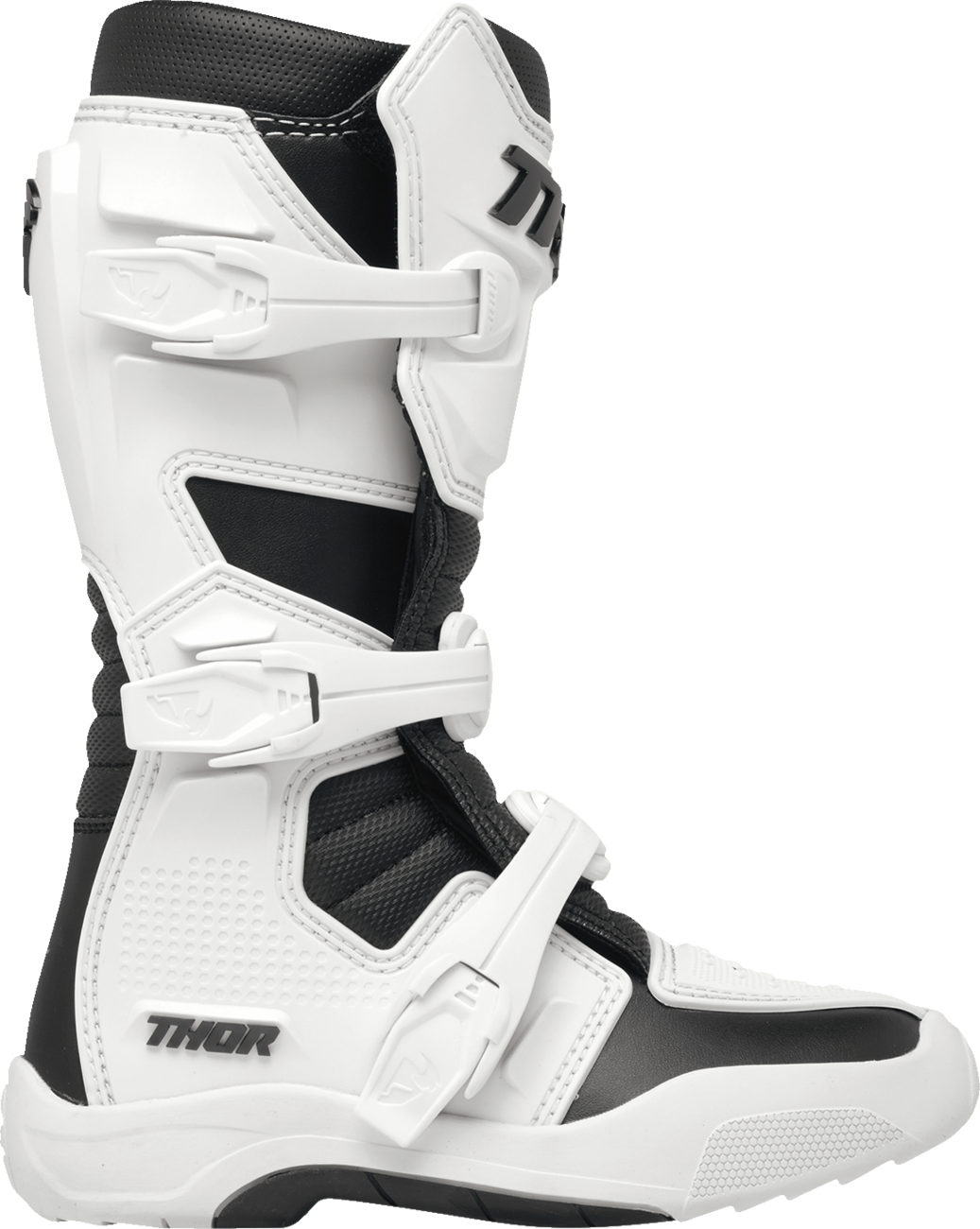 THOR Youth Blitz XR Boots - White/Black - US 4 3411-0748