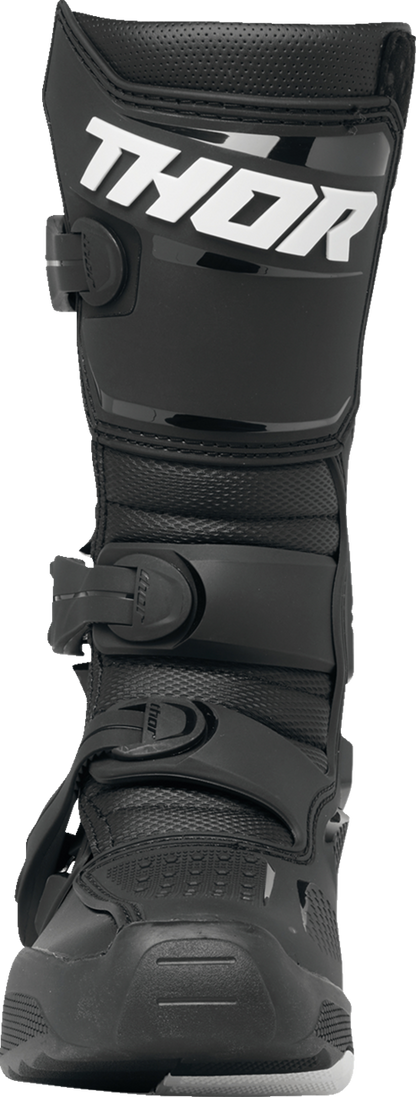 THOR Youth Blitz XR Boots - Black/White - US 6 3411-0729